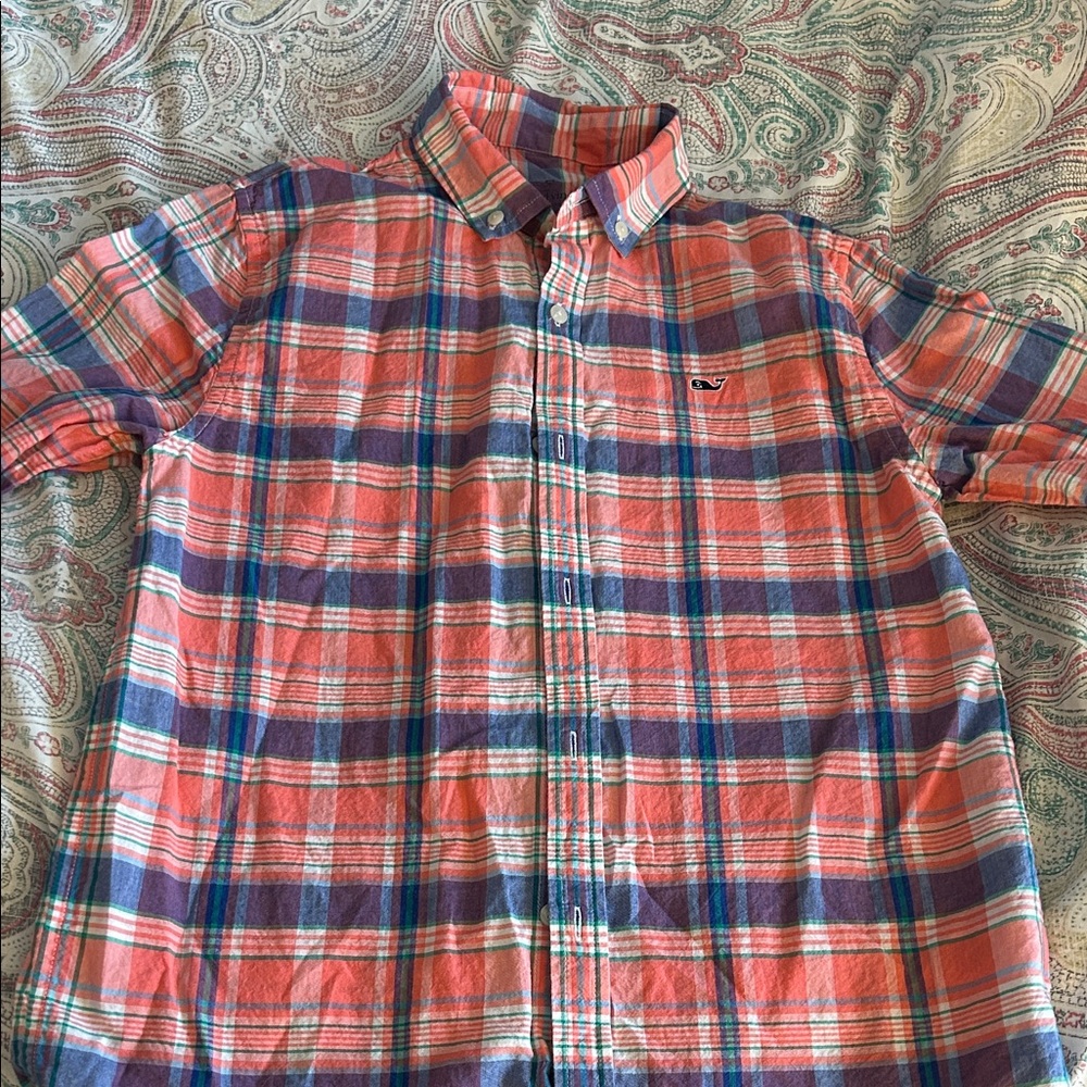 Vineyard Vines Multicolor Plaid Shirt
